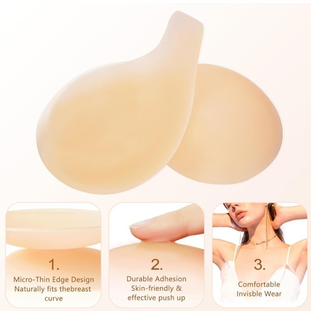 Protetores de mamilo de silico - Push Up Bra Silicone avaliação e preço