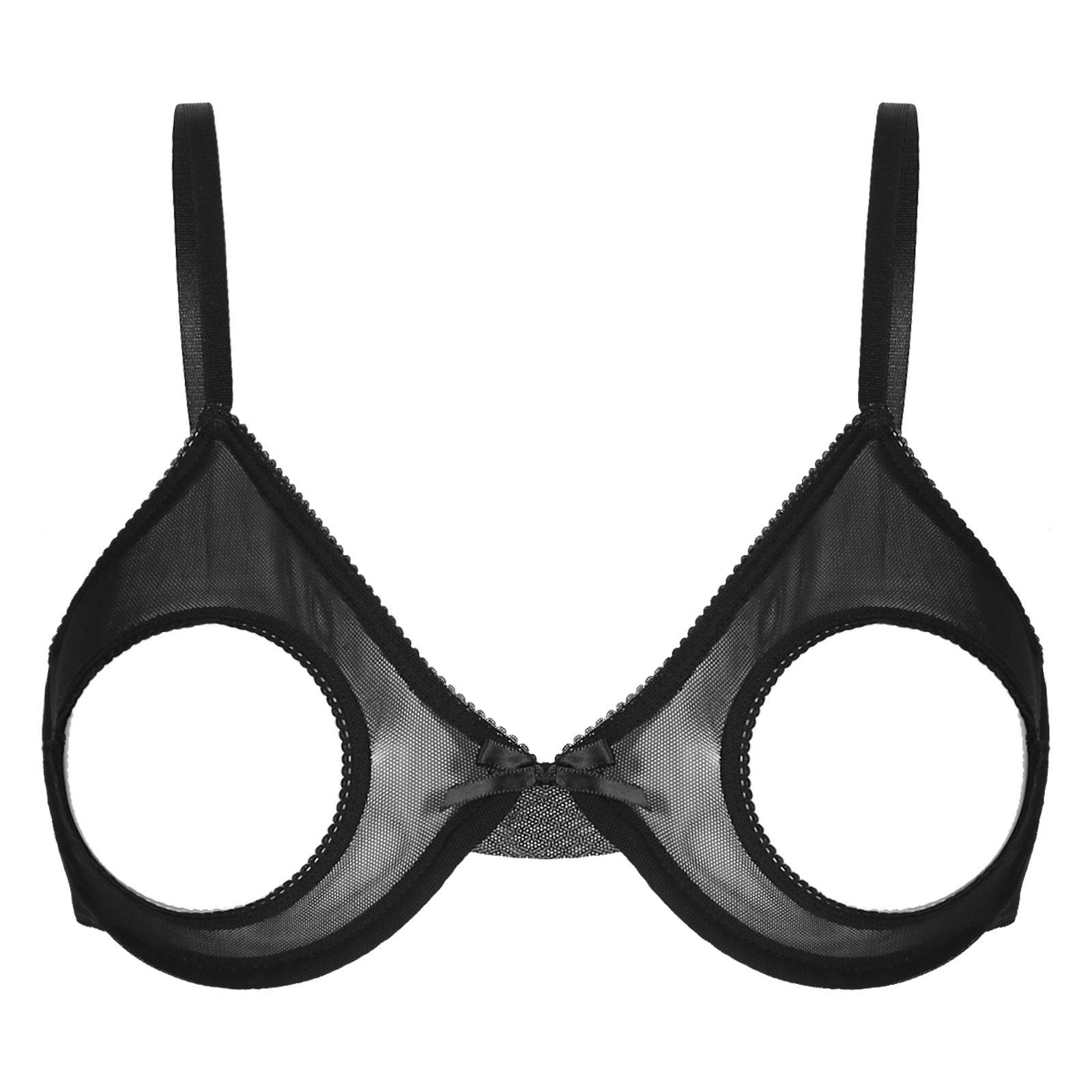 Sutiã Feminino de Renda com Ar - Demi Bra Balconette avaliação e preço