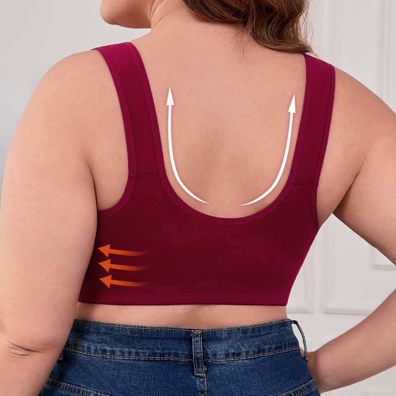 Sutiã Plus Size XL-7XL com Fec - Full Coverage Bra avaliação e preço